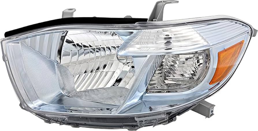 Amazon.com: For Toyota Highlander Hybrid Headlight 2008 2009